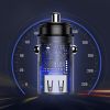 30W USB Car Charger Quick Charge 4.0 3.0 FCP SCP AFC USB PD Fast Charging Car Phone Charger For Huawei Xiaomi iPhone 12