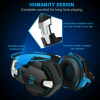 Wired Over-ear Headset Gaming Headphone Earphone with Mic RGB Light Headset for PC Cellphone N-switch