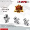 5 CORE 5 Pieces 1/4"-20 Male to 3/8"-16 Male Screw Accessories for Camera/Tripod/Monopod/Light Stand 1/4M-3/8M Camera Screw