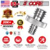 5 CORE 5 Pieces 1/4"-20 Male to 3/8"-16 Male Screw Accessories for Camera/Tripod/Monopod/Light Stand 1/4M-3/8M Camera Screw