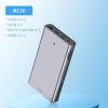 Hagibis USB C HUB with Hard Drive Enclosure 2.5 SATA to USB 3.0 Type C Adapter for External SSD Disk HDD case