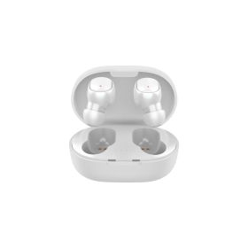 TWS E6S Bluetooth Earphones Wireless Earbuds IN Ear Stereo Noise Cancelling Sports Headsets With Microphone fone Headphones (Color: White)