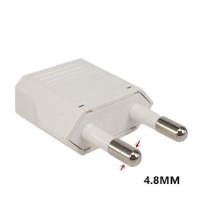 EU Plug Adapter US CN To EU Travel Adapter Converter 250V 6A Japan China American to Euro Plug Power Adapter Wall Sockets (Standard: 5pcs)